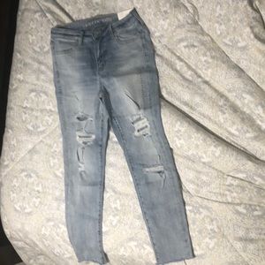 American eagle ripped jegging